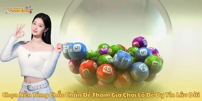 Chọn nền tảng chắc chắn để tham gia chơi lô đề uy tín lâu dài