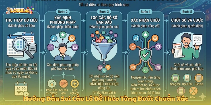 Hướng dẫn soi cầu lô đề theo từng bước chuẩn xác