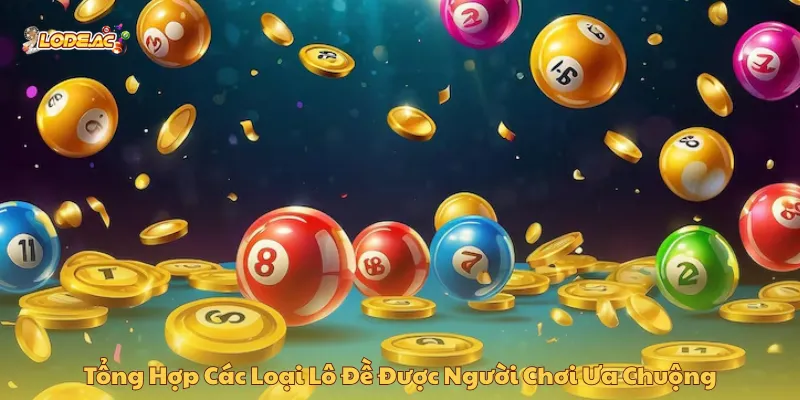 Người tham gia có thể lựa chọn các loại lô đề yêu thích